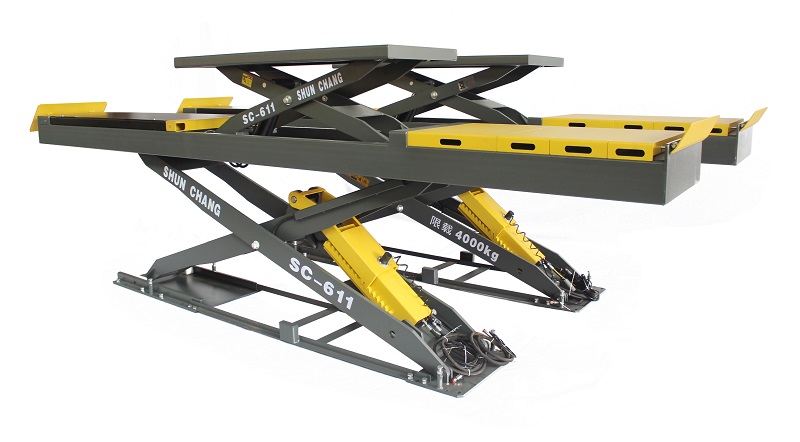 地藏剪式平板舉升機